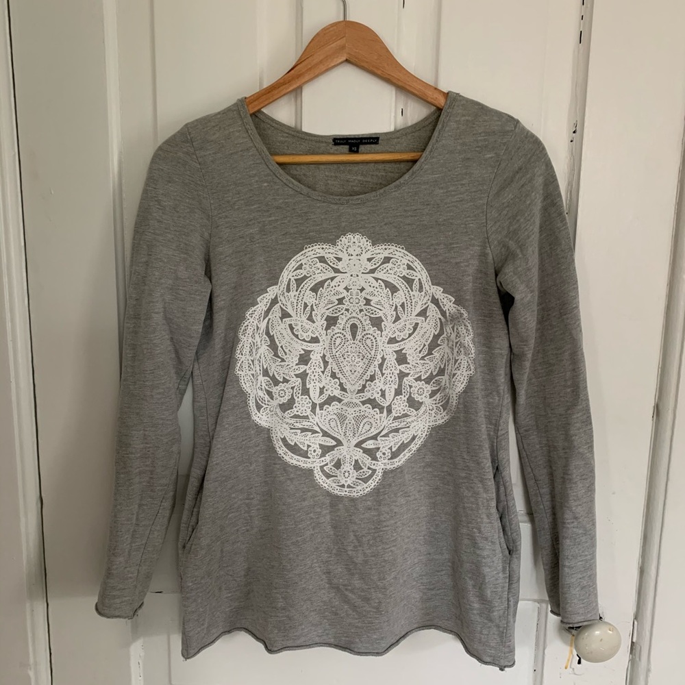 Urban Outfitters Grey Sweatshirt